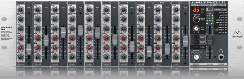 Eurorack RX1202FX V2 Pro Mikser