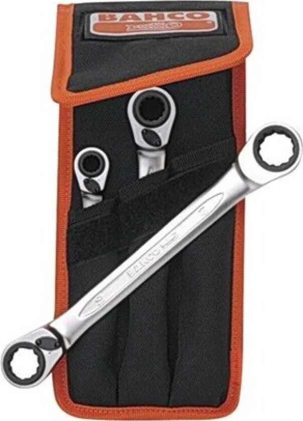 S4RM - box-end ratcheting wrench set - 3 pieces