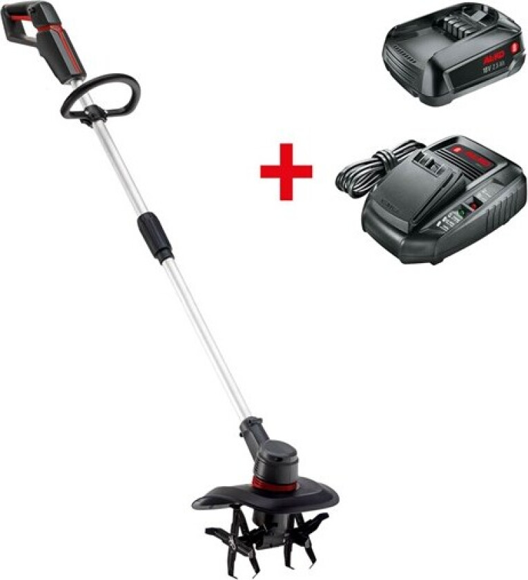 TL 1820 Jordfreser med batteri og lader