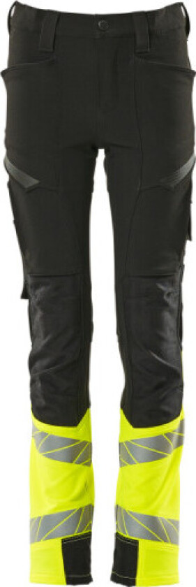 BUKSE TIL BARN, 116, SVART/HI-VI