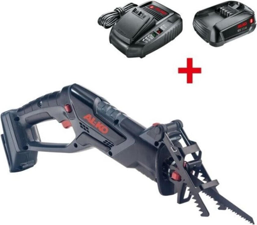 Batteri bajonettsag 18 V BOSCH HOME AND GARDEN COMPATIBLE PS 1815 inkl. batteri og lader