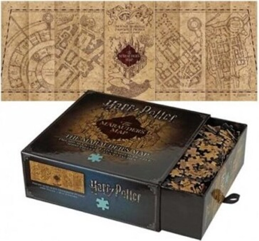 - HP - The Marauders Map Cover Puzzle 1000pcs - Puslespill