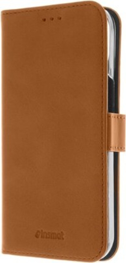 PREMIUM FLIPCASE IPHONE 15 PRO MAX BROWN