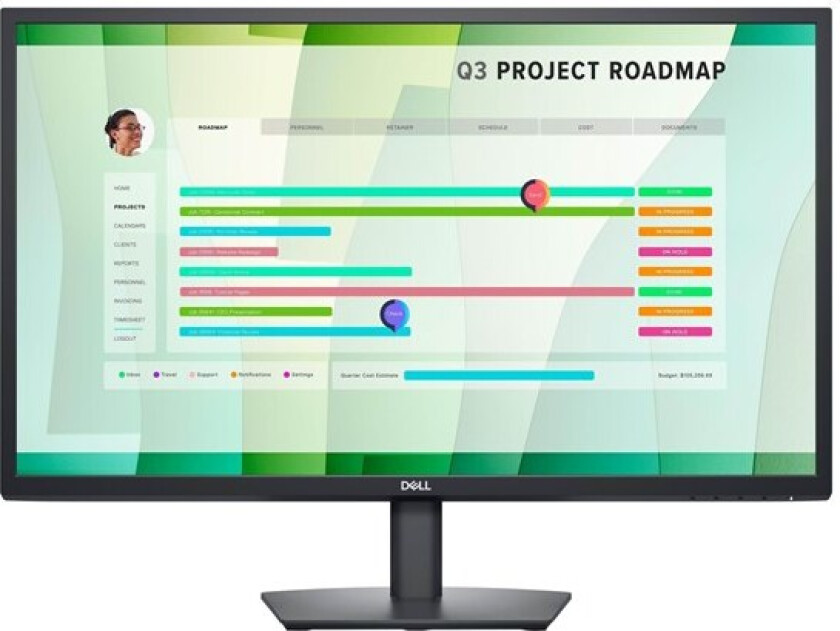 27" Dell E2723HN - 1920x1080 (FHD) - IPS - 5 ms - Skjerm