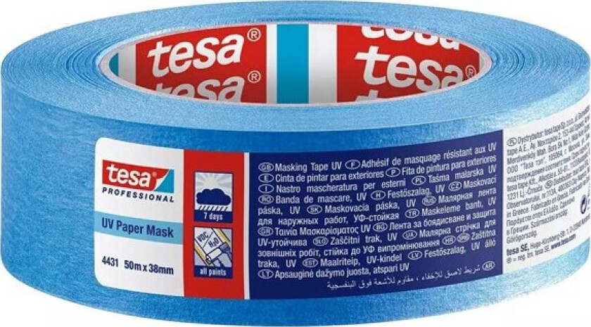 Professional Outdoor UV Paper Masking Tape