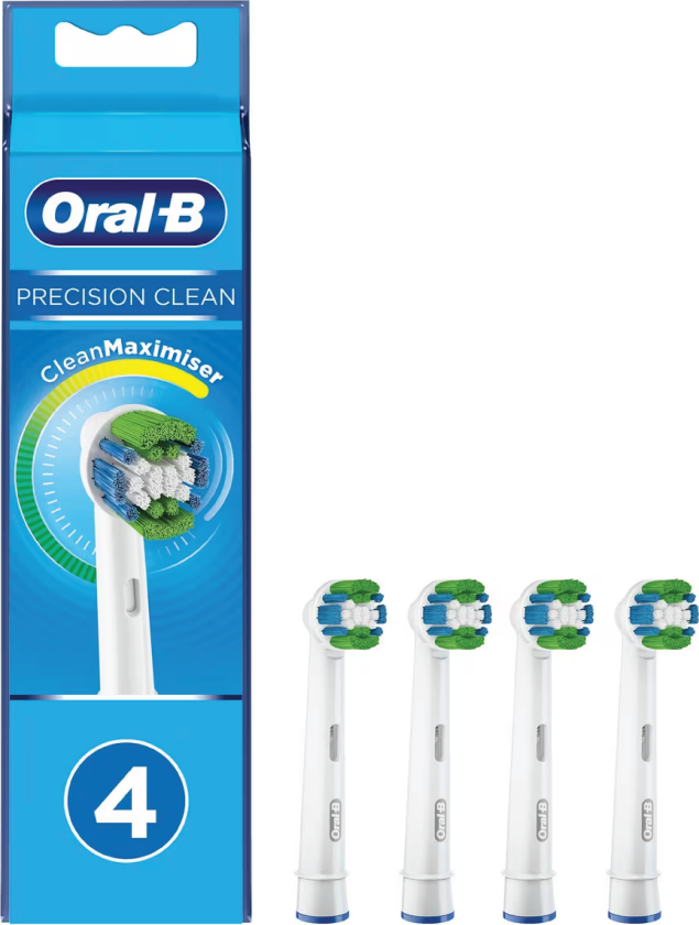 Oral-B Tannbørste Refill Precision Clean 4pk