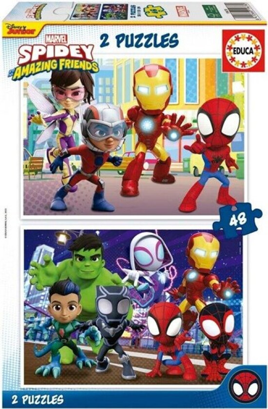 Educa 2x48 Spidey & His Amazing Friends
