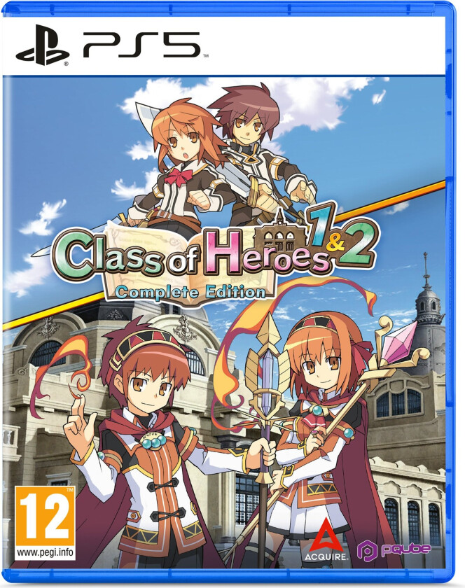 Class of Heroes 1 & 2 - Sony PlayStation 5 - RPG