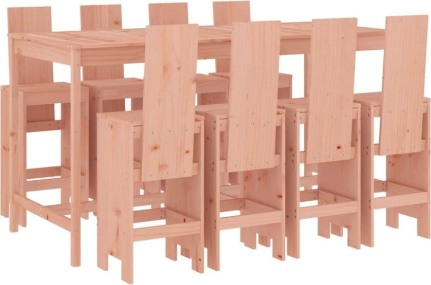 Hagebarsett 9 deler heltre douglasgran