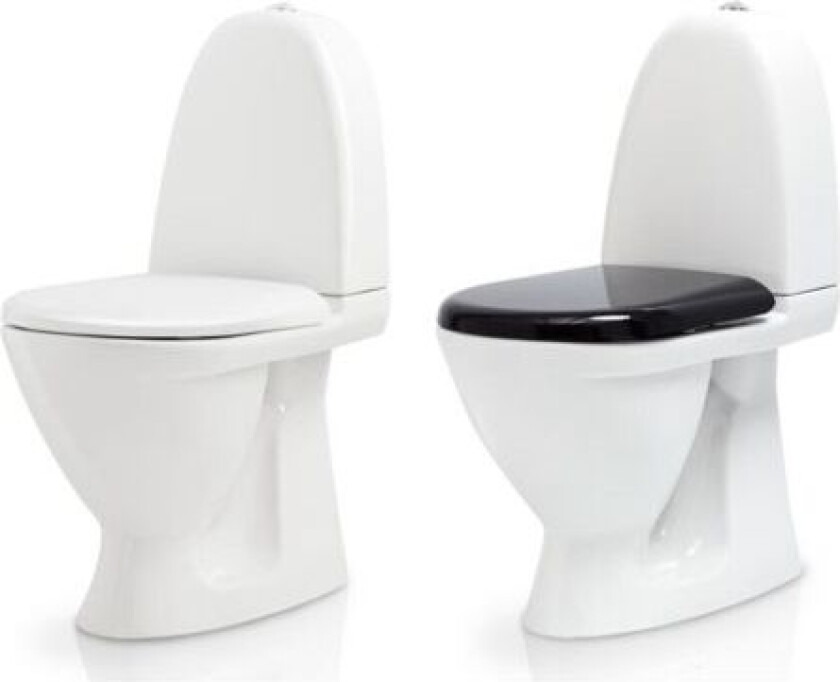 Bilde av 90141 WC-sete hvit, demping