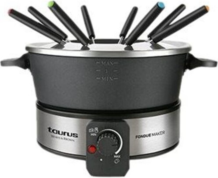 FF2 - fondue pot - black/stainless steel