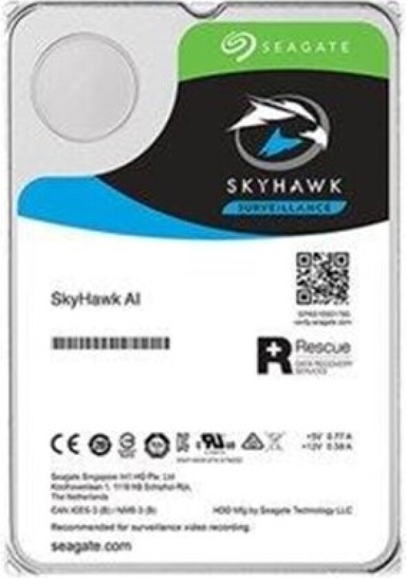 SkyHawk AI - 8TB - Harddisk - ST8000VE001 - SATA-600 - 3.5"