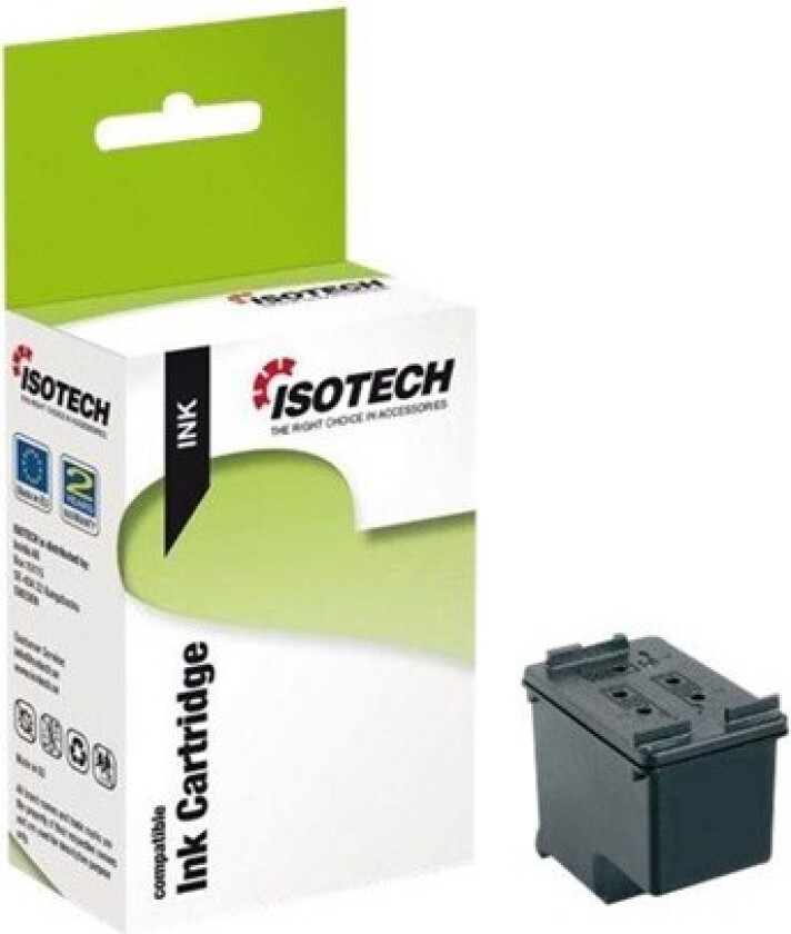 - black - compatible - ink cartridge (alternative for: HP 337) - Blekkpatron Svart