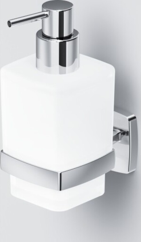 Gem såpedispenser, krom