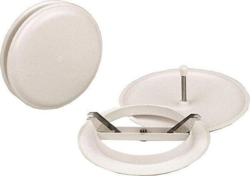 31100060 Tallerkenventil med hurtigmonteringsramme 125 mm