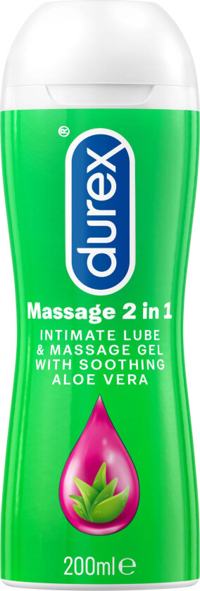 Glidemiddel Play Massage 2in1