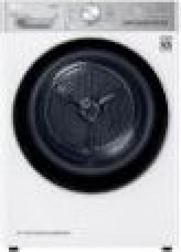 RH90V9AV2QR, Frittstående, Frontmatet, Varme pumpe, Hvit, Rotasjon, Berøringskontroll, Venstre