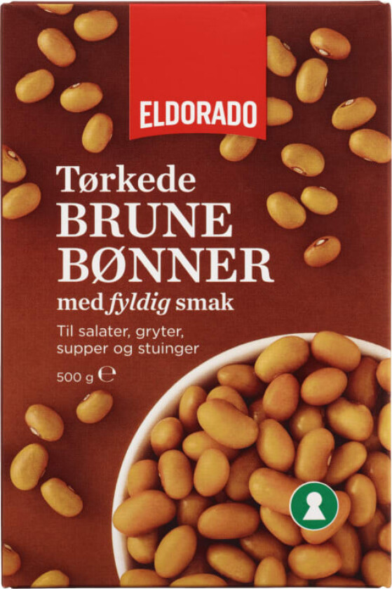 Bønner Brune Tørkede 500g
