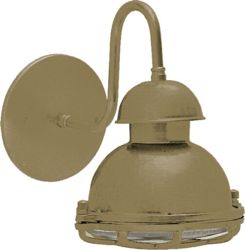 56 "Nautical ship projector" vegglampe messing IP64