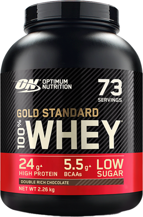 Bilde av 100% Whey GOLD Standard Whey, Double Rich Chocolate, 2,26 kg