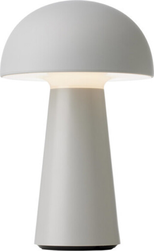 Move Me oppladbar bordlampe, lysegrå