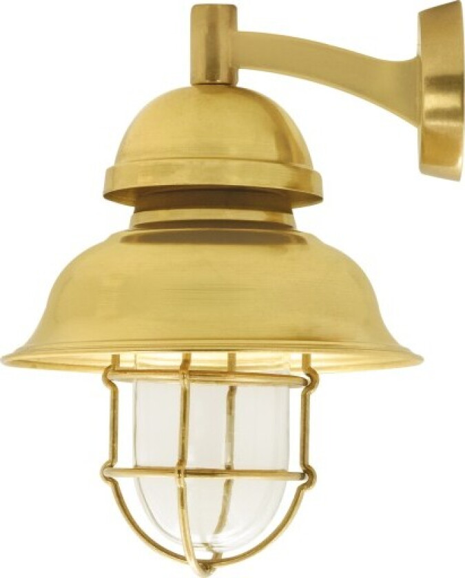 754 Classic Vegglampe messing IP64