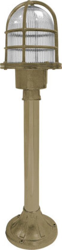 45 Nattlampe H60cm støpt messing IP64