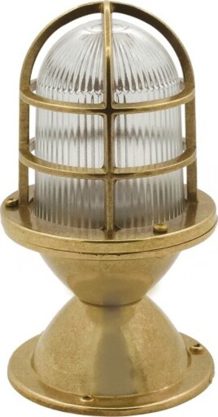 462 pidestall H28cm støpt messing IP64