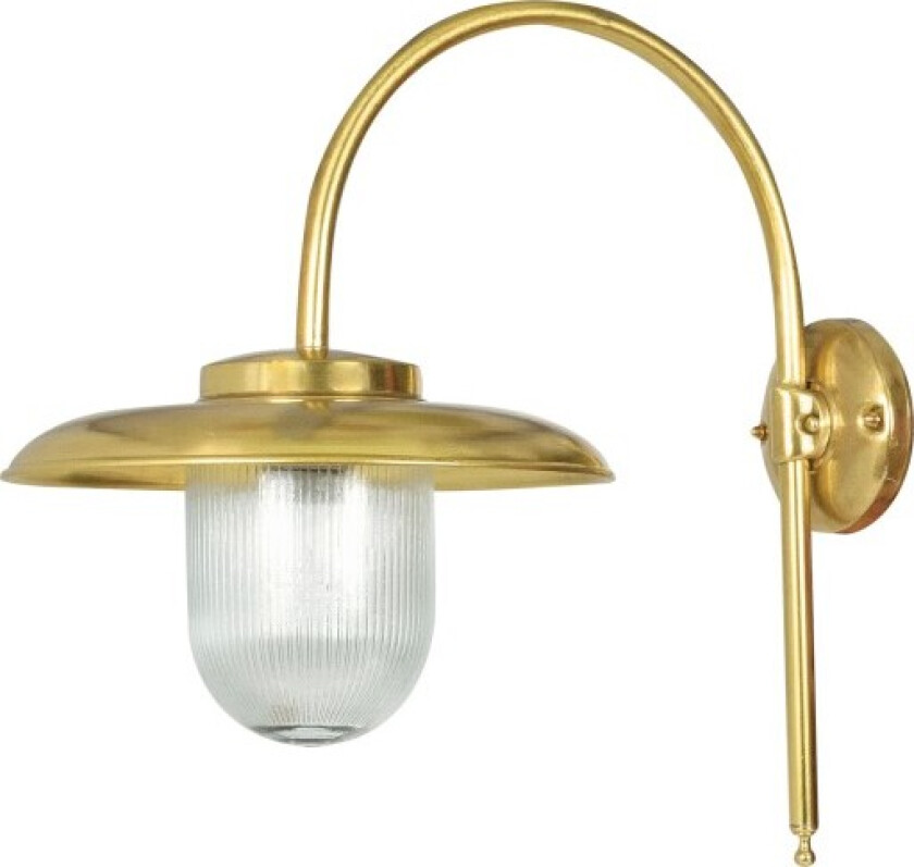 774 vegglampe støpt messing IP64