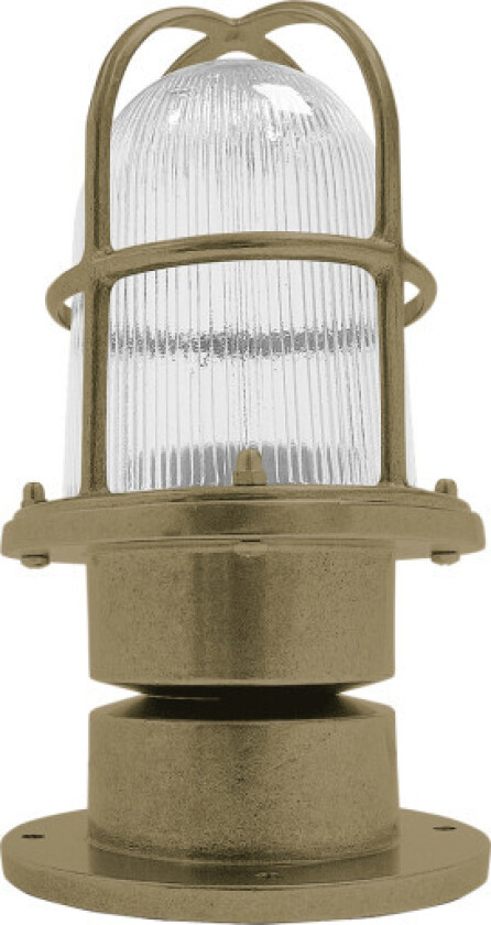 261N Pidestall H30cm støpt messing IP64