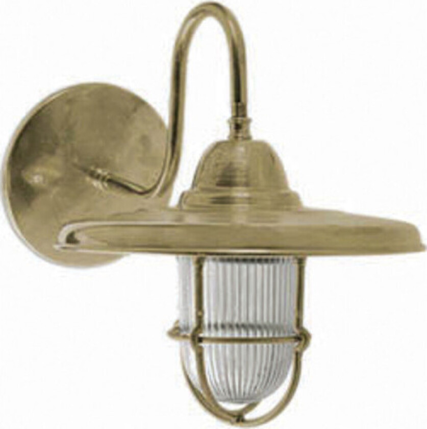 543 Vegglampe messing IP53