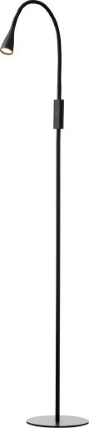 Twist gulvlampe, sort