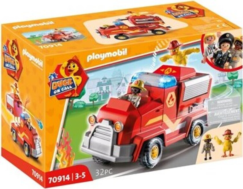 Bilde av Playmobil Duck On Call - Brannbil 70914