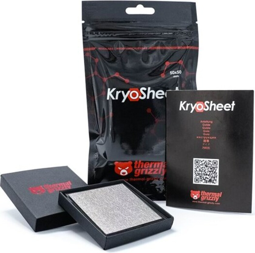 KryoSheet thermal pad - 50 x 50 mm - Termisk plate