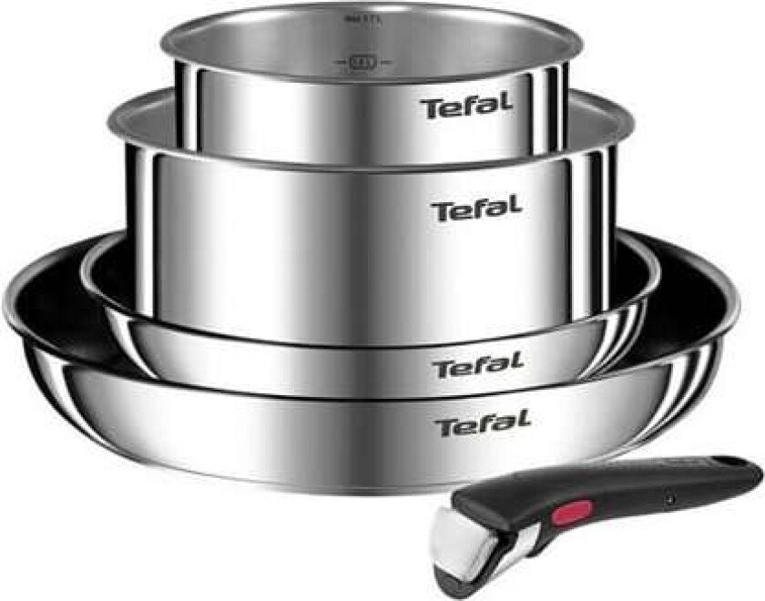 L897S574 Pots and Pans Set Ingenio Emotion, 5 pcs, Stainless steel TEFAL