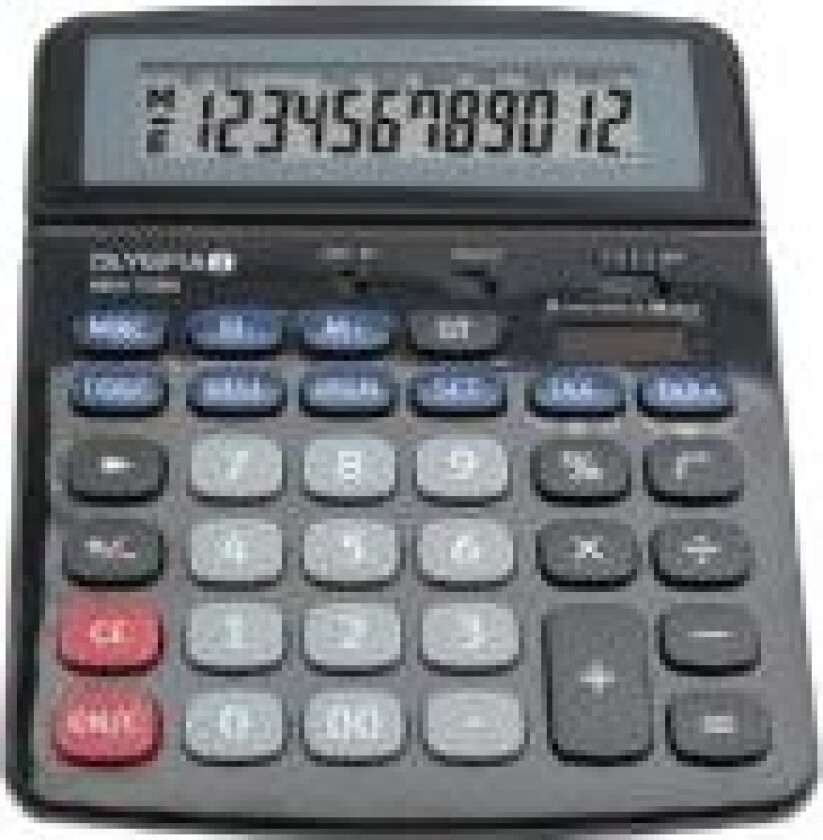 2504 - Utskriftskalkulator - LCD