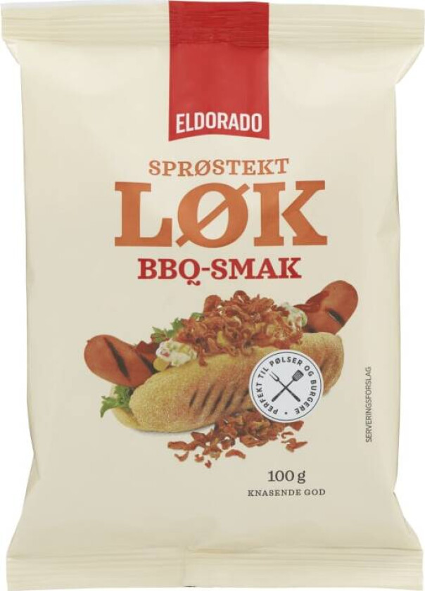 Løk Sprøstekt Bbq 100g