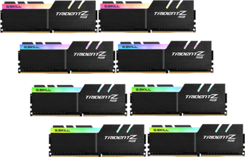 Trident Z RGB DDR4-2666 C18 OC - 256GB