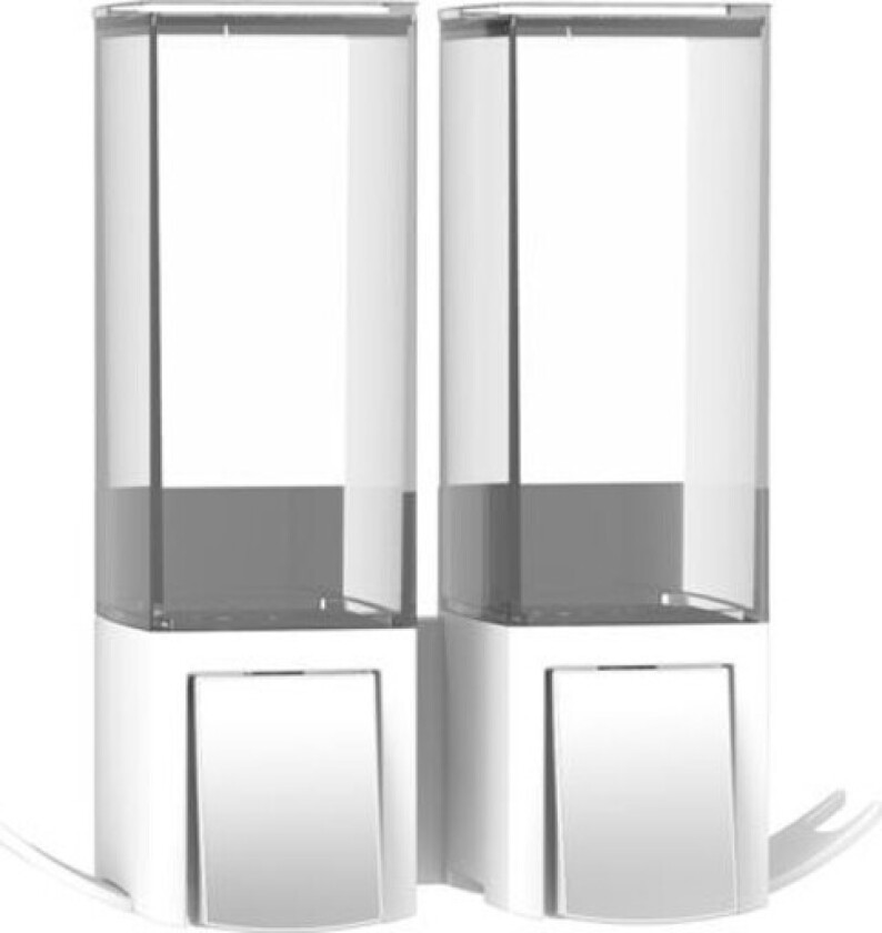 Clever II såpedispenser, hvit