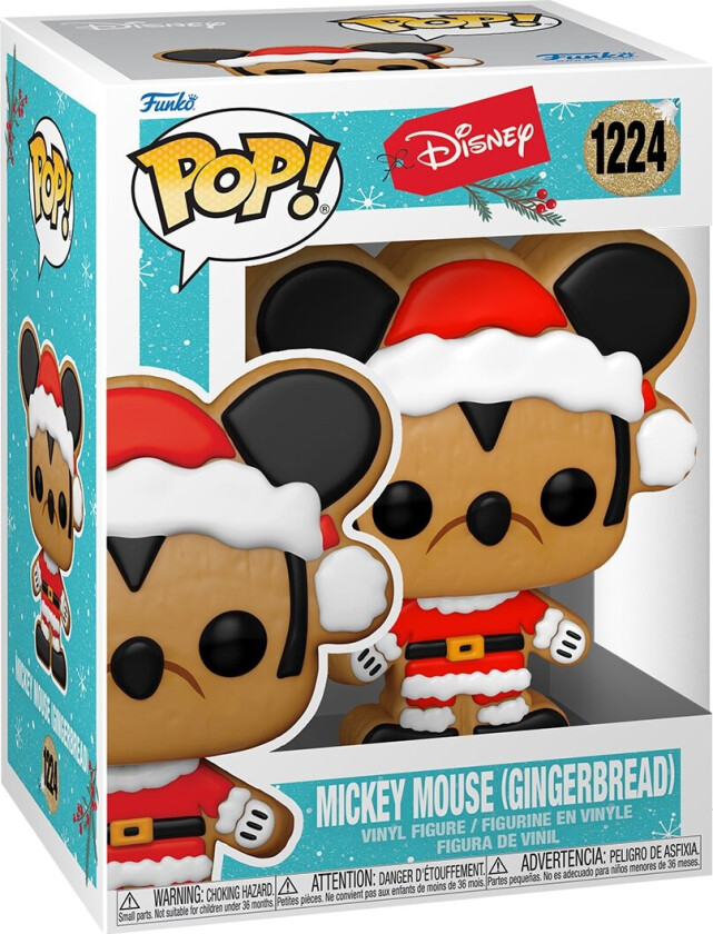 - POP! MICKEY MOUSE (GINGERBREAD) - DISNEY - Figur