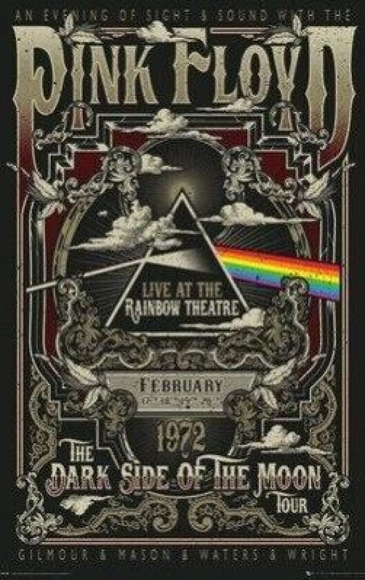 PINK FLOYD - Rainbow Theatre poster