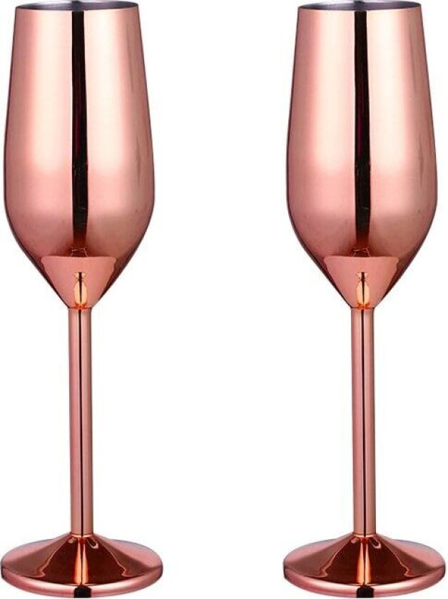 Vinglass i rustfritt stål