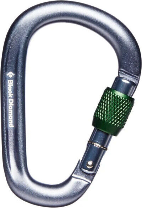 Pearlock Screwgate Carabiner Gray OS