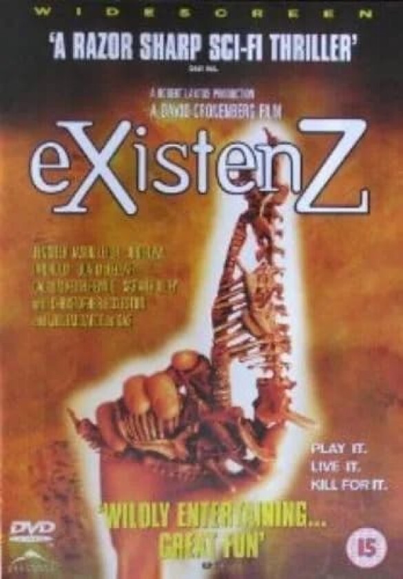 Existenz DVD Region 2
