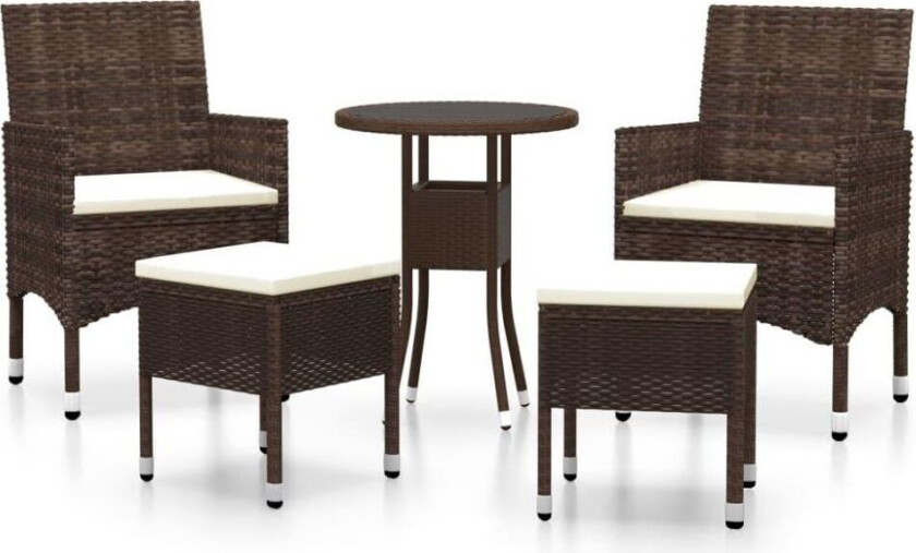 Hagesofagruppe 5 deler polyrotting brun