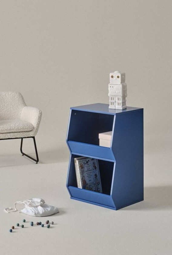 EASY PEASY LOW hylle Blå