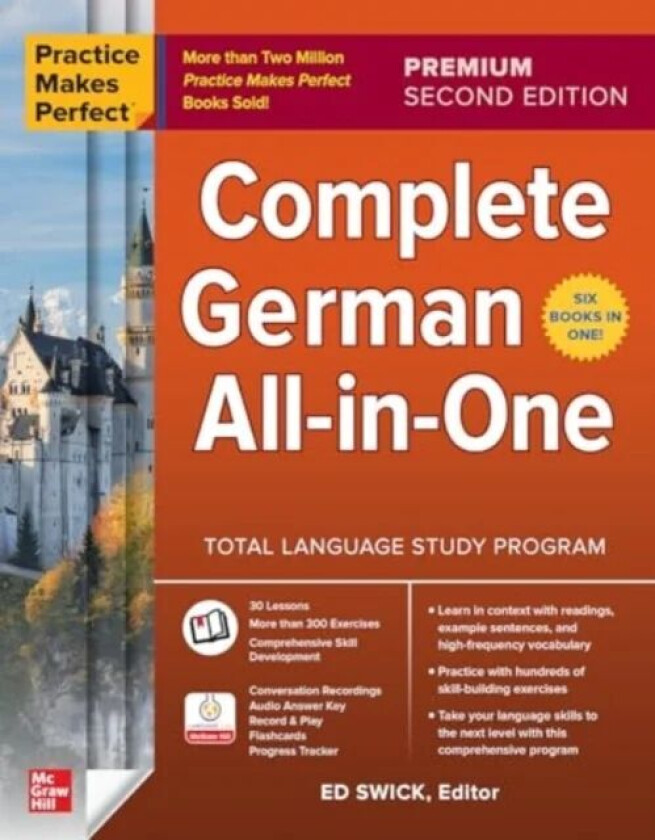 Practice Makes Perfect: Complete German All-in-One, Premium Second Edition av Ed Swick