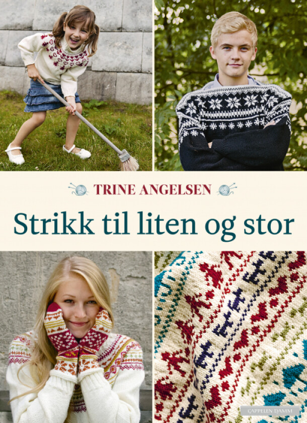 Strikk til liten og stor av Trine Angelsen
