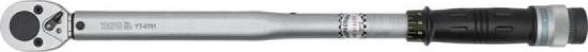 Yato YT-0761, Skrallenøkkel, Mekanisk, 1/2, 12.5 mm, 40 - 210 Nm, 3%