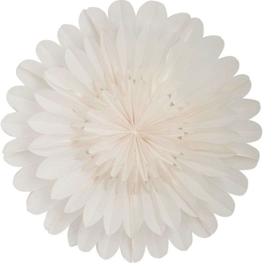 Lotus adventsstjerne Ø 60 cm Hvit